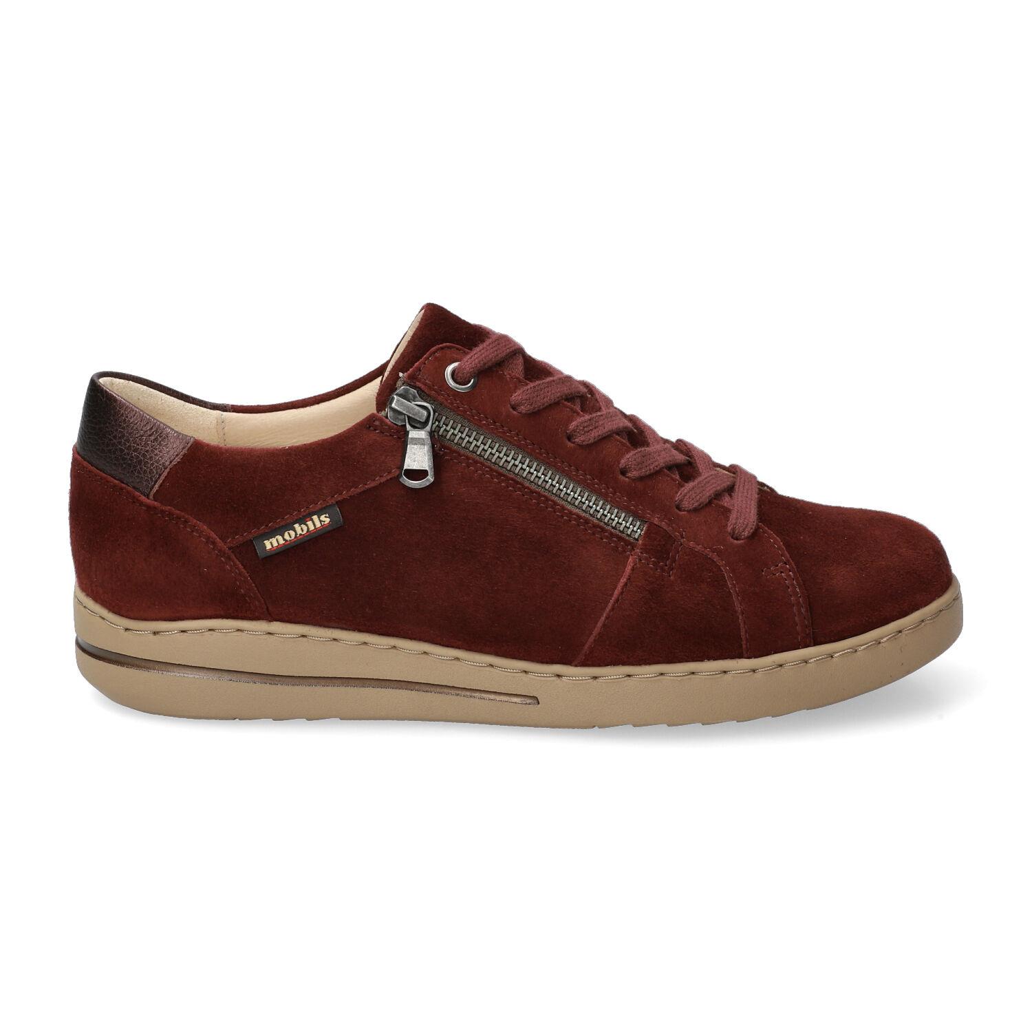 lacets femme modèle Gaelia bordeaux - Mephisto